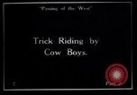 Standbild cowboys United States USA, 1927, aus Sekunde 5 historischem Filmmaterial Videoclip 65675039845