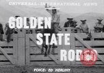 Image cowboys Salinas California USA, 1951, de la seconde 4 séquences d'archives historiques vidéo 65675039865