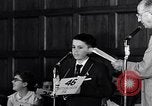 Image of Sandra Gloss spelling bee champion Washington DC USA, 1955, second 19 stock footage video 65675039869