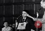 Image of Sandra Gloss spelling bee champion Washington DC USA, 1955, second 20 stock footage video 65675039869