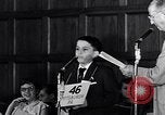 Image of Sandra Gloss spelling bee champion Washington DC USA, 1955, second 22 stock footage video 65675039869