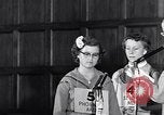 Image of Sandra Gloss spelling bee champion Washington DC USA, 1955, second 33 stock footage video 65675039869