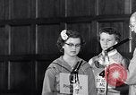 Image of Sandra Gloss spelling bee champion Washington DC USA, 1955, second 36 stock footage video 65675039869