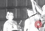 Image of Sandra Gloss spelling bee champion Washington DC USA, 1955, second 61 stock footage video 65675039869