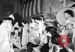 Image of fashion show San Francisco California USA, 1955, second 15 stock footage video 65675039870