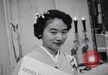 Image of fashion show San Francisco California USA, 1955, second 21 stock footage video 65675039870