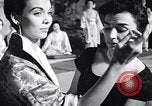 Image of fashion show San Francisco California USA, 1955, second 40 stock footage video 65675039870