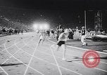 Image of track meet Los Angeles California USA, 1955, second 55 stock footage video 65675039871
