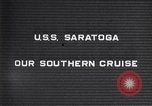 Standbild USS Saratoga shellback Pazifik, 1929, aus Sekunde 7 historischem Filmmaterial Videoclip 65675039872