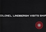 Standbild Oberst Lindbergh Pazifik, 1929, aus Sekunde 1 historischem Filmmaterial Videoclip 65675039874