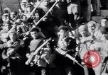 Image of Armed Arab civilian militia brandishing weapons Tripoli Libya, 1962, second 10 stock footage video 65675039880