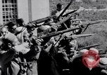 Image of Armed Arab civilian militia brandishing weapons Tripoli Libya, 1962, second 21 stock footage video 65675039880