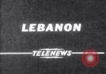 Image of American forces leave Lebanon after three month intervention Beirut Lebanon, 1958, second 3 stock footage video 65675039884