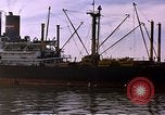 Image of freighter Saigon Vietnam, 1962, second 11 stock footage video 65675039899