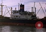 Image of freighter Saigon Vietnam, 1962, second 18 stock footage video 65675039899