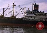 Image of freighter Saigon Vietnam, 1962, second 23 stock footage video 65675039899