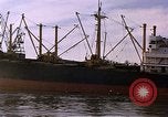 Image of freighter Saigon Vietnam, 1962, second 29 stock footage video 65675039899