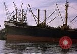 Image of freighter Saigon Vietnam, 1962, second 34 stock footage video 65675039899