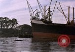Image of freighter Saigon Vietnam, 1962, second 41 stock footage video 65675039899