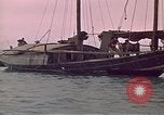 Image of junk or Chinese vessel Southeast Asia, 1962, second 11 stock footage video 65675039900