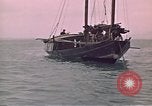 Image of junk or Chinese vessel Southeast Asia, 1962, second 16 stock footage video 65675039900