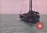 Image of junk or Chinese vessel Southeast Asia, 1962, second 19 stock footage video 65675039900
