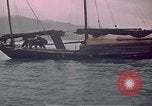 Image of junk or Chinese vessel Southeast Asia, 1962, second 27 stock footage video 65675039900