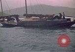 Image of junk or Chinese vessel Southeast Asia, 1962, second 32 stock footage video 65675039900