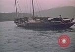 Image of junk or Chinese vessel Southeast Asia, 1962, second 35 stock footage video 65675039900