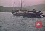 Image of junk or Chinese vessel Southeast Asia, 1962, second 37 stock footage video 65675039900