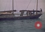 Image of junk or Chinese vessel Southeast Asia, 1962, second 46 stock footage video 65675039900