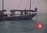Image of junk or Chinese vessel Southeast Asia, 1962, second 49 stock footage video 65675039900