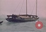 Image of junk or Chinese vessel Southeast Asia, 1962, second 50 stock footage video 65675039900