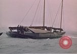 Image of junk or Chinese vessel Southeast Asia, 1962, second 51 stock footage video 65675039900