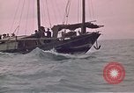 Image of junk or Chinese vessel Southeast Asia, 1962, second 62 stock footage video 65675039900