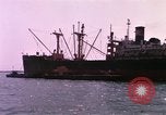 Image of merchant ship Da Nang Vietnam, 1966, second 39 stock footage video 65675039905