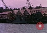 Image of landing craft Da Nang Vietnam, 1966, second 10 stock footage video 65675039907