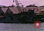 Image of landing craft Da Nang Vietnam, 1966, second 18 stock footage video 65675039907