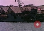 Image of landing craft Da Nang Vietnam, 1966, second 20 stock footage video 65675039907