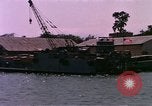 Image of landing craft Da Nang Vietnam, 1966, second 33 stock footage video 65675039907