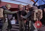 Image of Marines on U.S. transport ship prepare for amphibious landing at Beiru Beirut Lebanon, 1958, second 14 stock footage video 65675039923