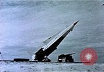Standbild Honest John rocket White Sands New Mexico USA, 1962, aus Sekunde 49 historischem Filmmaterial Videoclip 65675039933