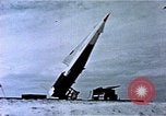 Standbild Honest John rocket White Sands New Mexico USA, 1962, aus Sekunde 56 historischem Filmmaterial Videoclip 65675039933