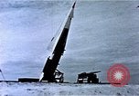 Standbild Honest John rocket White Sands New Mexico USA, 1962, aus Sekunde 62 historischem Filmmaterial Videoclip 65675039933