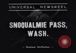 Standbild Ski contest Snoqualmie Pass Washington USA, 1938, aus Sekunde 3 historischem Filmmaterial Videoclip 65675039945