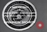 Immagine di Quantico Marines sicurezza di funzionamento Quantico Virginia USA, 1964, secondo 3 filmato di repertorio 65675039955