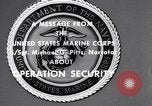 Immagine di Quantico Marines sicurezza di funzionamento Quantico Virginia USA, 1964, secondo 5 filmato di repertorio 65675039955