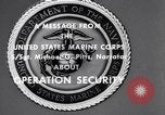 Immagine di Quantico Marines sicurezza di funzionamento Quantico Virginia USA, 1964, secondo 9 filmato di repertorio 65675039955