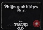 Standbild Die Nazi-deutschen Analyse von geistig und körperlich behinderten Deutschen Deutschland, 1934, aus Sekunde 3 historischem Filmmaterial Videoclip 65675039980
