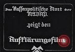 Standbild Die Nazi-deutschen Analyse von geistig und körperlich behinderten Deutschen Deutschland, 1934, aus Sekunde 4 historischem Filmmaterial Videoclip 65675039980